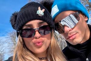 Julieta Poggio blanqueó su relación con Fabrizio Maida: las fotos juntos en Bariloche
