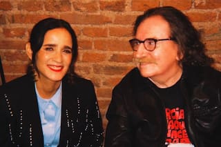 Charly García sorprendió a Julieta Venegas en el regreso a Buenos Aires de la artista mexicana