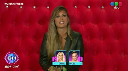 Julieta votó a Camila y a la Tora