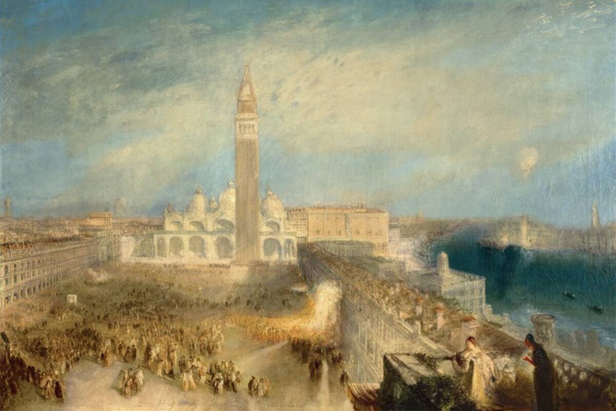 Julieta y su niñera, 1836. Esta pintura de William Turner se cuenta entre las 59 obras de la Colección Fortabat que pueden verse en el Google Cultural Institute
