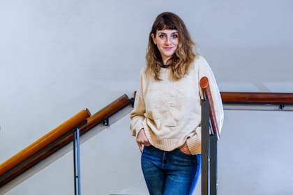 Julieta Zylberberg asegura que volvió a trabajar con una obra que se acomodó casi "a su medida" y que le permite pasar mucho tiempo con su hijo menor, Florián, de siete meses