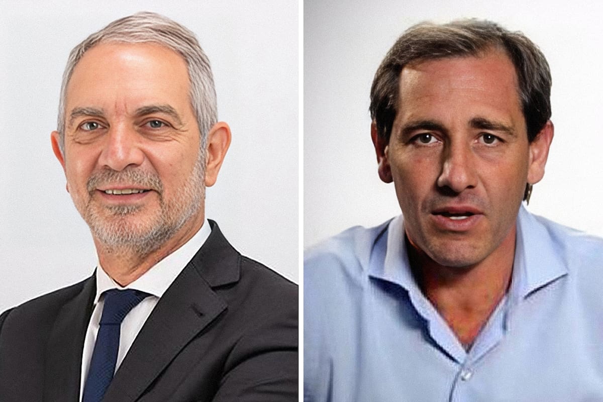 Julio Alak (Unión por la Patria) y Julio Garro (Juntos por el Cambio)