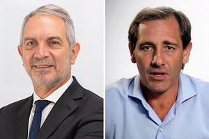 Julio Alak (Unión por la Patria) y Julio Garro (Juntos por el Cambio)