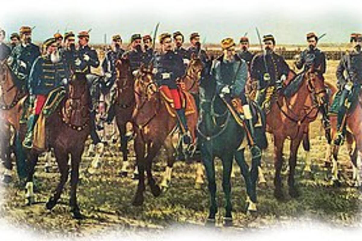 Julio Argentino Roca durante la campaña militar