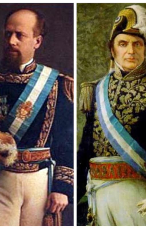 Julio Argentino Roca, Justo José de Urquiza y José de San Martín, tres de los próceres que tuvieron las mayores fortunas al momento de su muerte