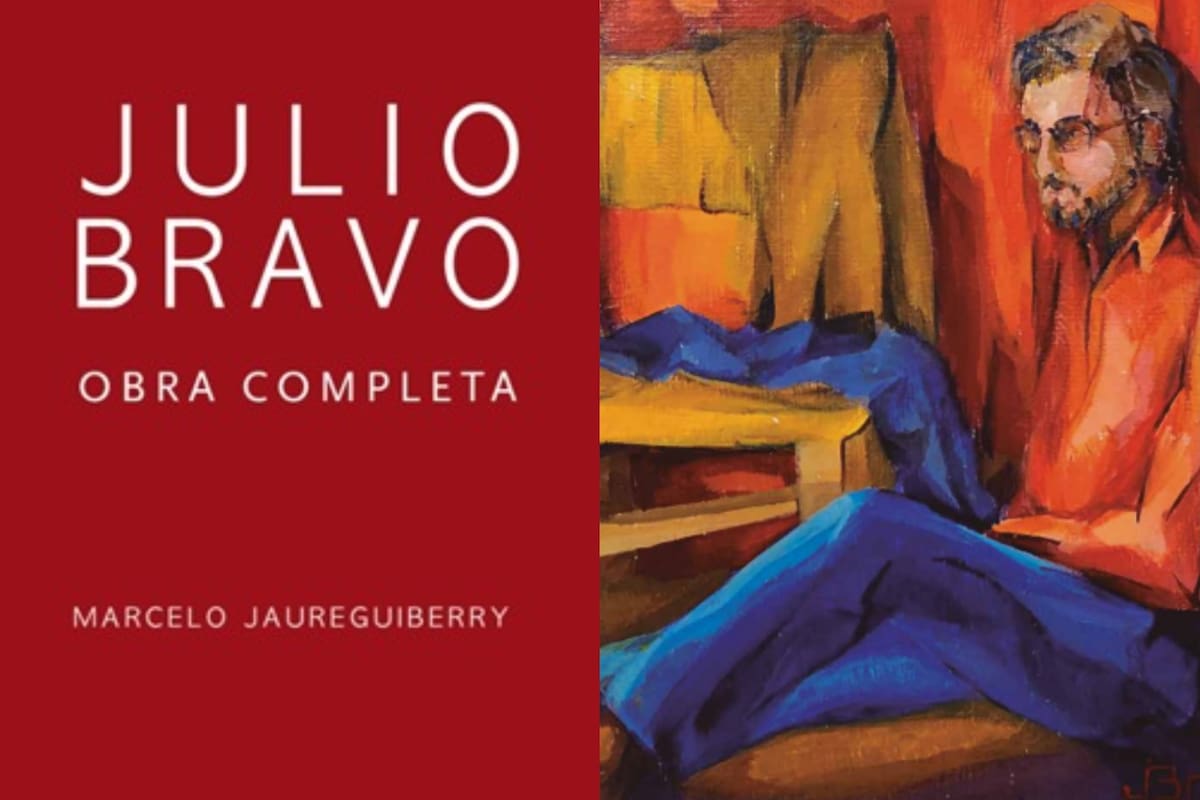 Julio Bravo, obra completa, ofrece un recorrido por la trayectoria del artista plástico Julio Bravo y un repaso por sus obras (Foto: Wolkowizc Editores)