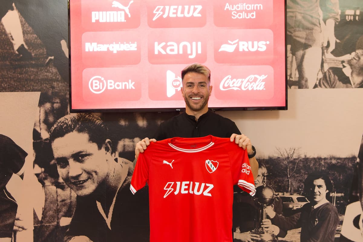 Julio Buffarini firmó un contrato con Independiente por 18 meses