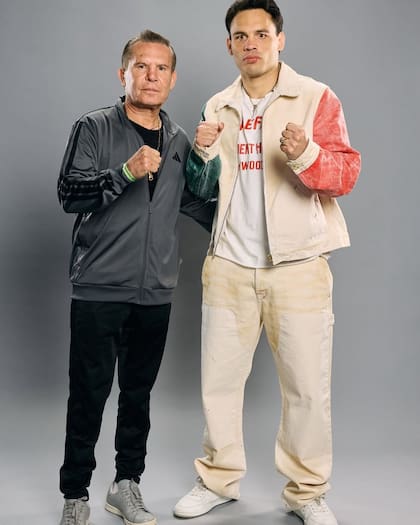 Julio César Chávez padre y Jr.