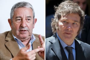 Julio Cobos y Javier Milei