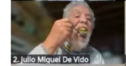 Julio De Vido durante el juicio por la causa cuadernos