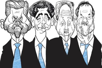 Julio De Vido, Roberto Baratta, Carlos Wagner y Corcho Rodríguez