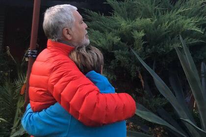 Julio De Vido y Alessandra Minnicelli, anteayer, en la quinta de Zárate