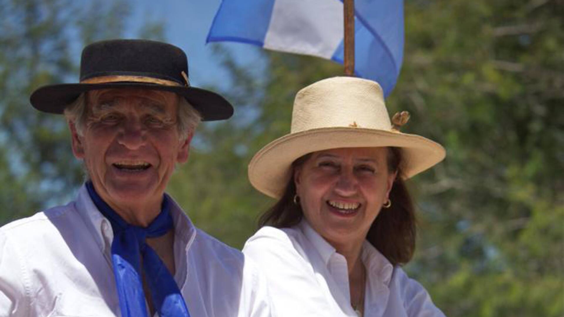 Julio Dreher y Maita González Sampaio. Llevan 33 años juntos.