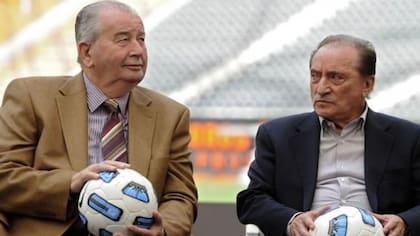 Julio Grondona y su aliado uruguayo Eugenio Figueredo