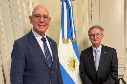 Julio Lautersztain y Charles Lockwood