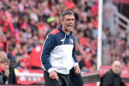 Julio Vaccari es la cabeza de un Independiente que quiere volver a ser campeón tras varios años de sequía