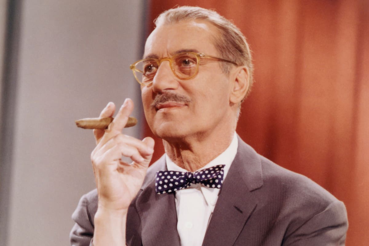 Julius "Groucho" Marx, humorista memorable