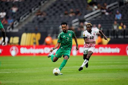 Jun 22, 2025; Las Vegas, Nevada, USA; of a group stage match of the 2025 Gold Cup at Allegiant Stadium. Mandatory Credit: Matt Aguirre-Imagn Images