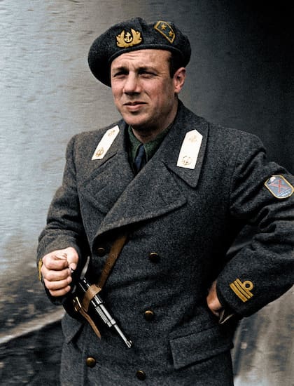Junio Valerio Borghese, político y militar italiano, partidario del fascismo