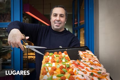 "Junior" Castiglione, uno de los cocineros dueños de Bravo.