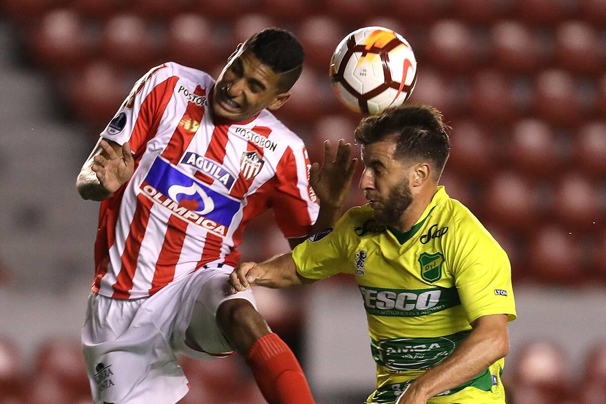 Junior está encontrando la clasificación ante Defensa y Justicia