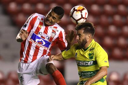 Junior está encontrando la clasificación ante Defensa y Justicia