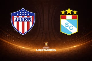 Junior - Sporting Cristal: horario, TV y formaciones del partido de la fase de grupos de la Copa Libertadores