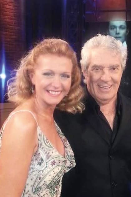 Junto a Chico Novarro, con quien compartió muchos años de escenario. “Quedé shockeada cuando me enteré de su muerte”, revela.