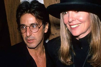 Junto a Diane Keaton, la mujer que lo amó gran parte de su vida y sufrió mucho en el proceso