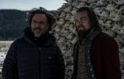 Junto a Leonardo DiCaprio