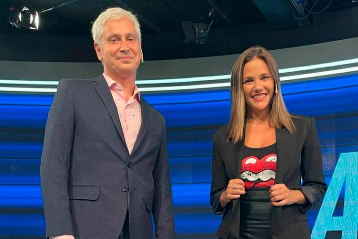 Junto a Luciana Rubinska, Juan Di Natale conducirá Sobredosis de TV en C5N