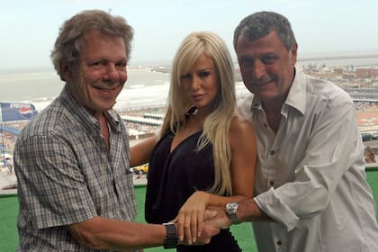 Junto a Luciana Salazar y Gino Renni