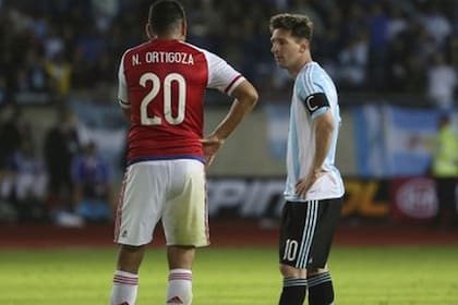 Junto a Messi, en la Copa América