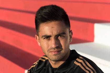 Junto a su esposa Priscila y su hija Pía, fuera del fútbol, Pity lleva una tranquilidad que se contrapone con el vértigo que demuestra con la pelota