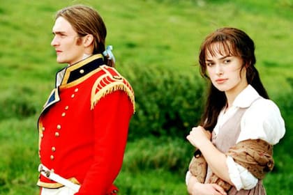 Junto a su ex pareja Keira Knightley en Orgullo y prejuicio