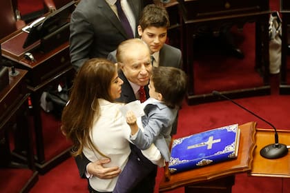 En la última jura en el Senado el 29 de noviembre 2017