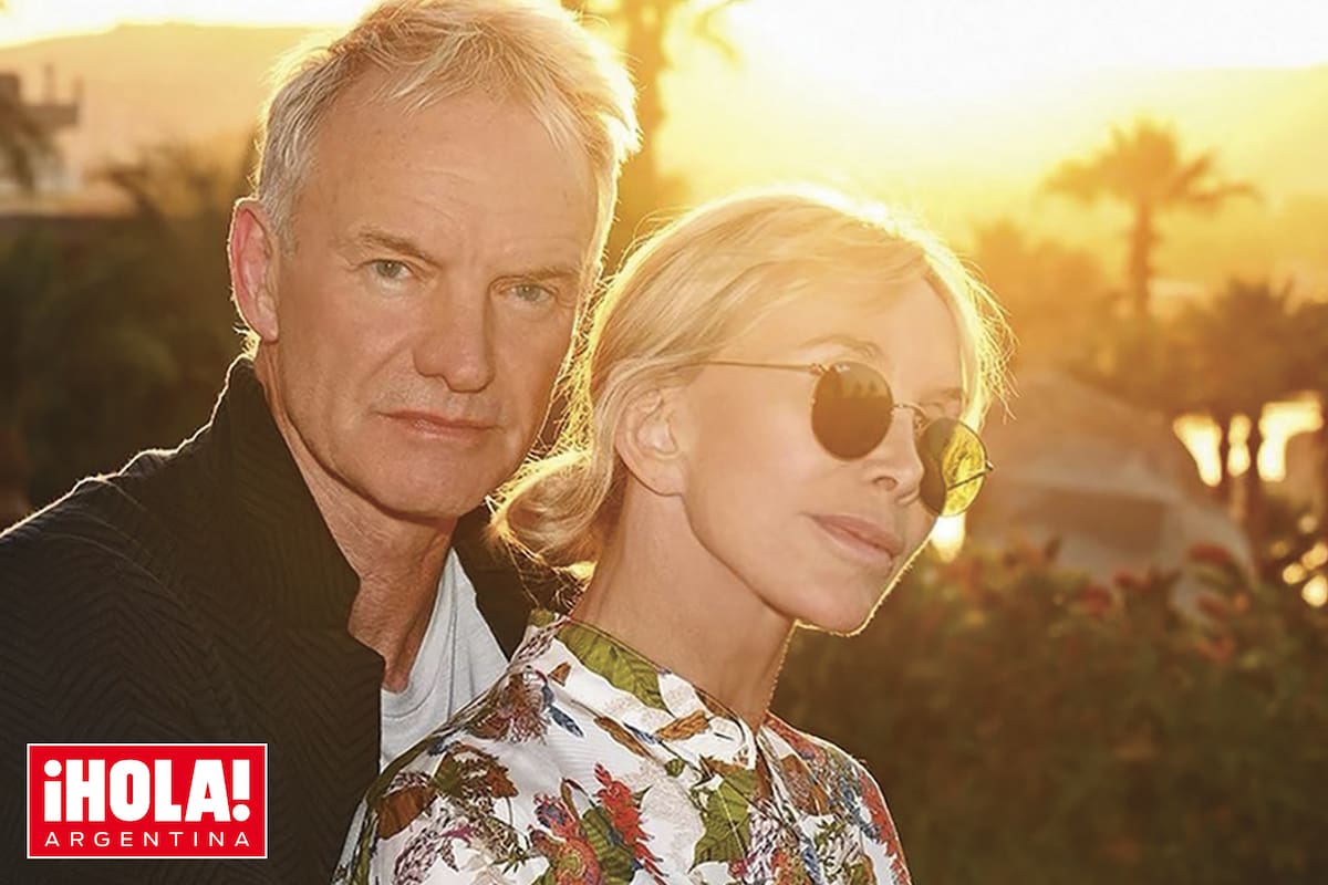 Junto a su segunda mujer y gran amor, Trudie Styler. Se conocieron en 1982, cuando él aún estaba casado con la actriz irlandesa Frances Tomelty y esperaba la llegada de su segundo hijo. El flechazo fue inevitable. “Ninguno de nosotros puede enorgullecerse de lo que pasó, pero pasó”, reveló en su autobiografía, "Broken Music".