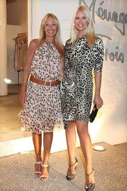 Junto a Valeria Mazza