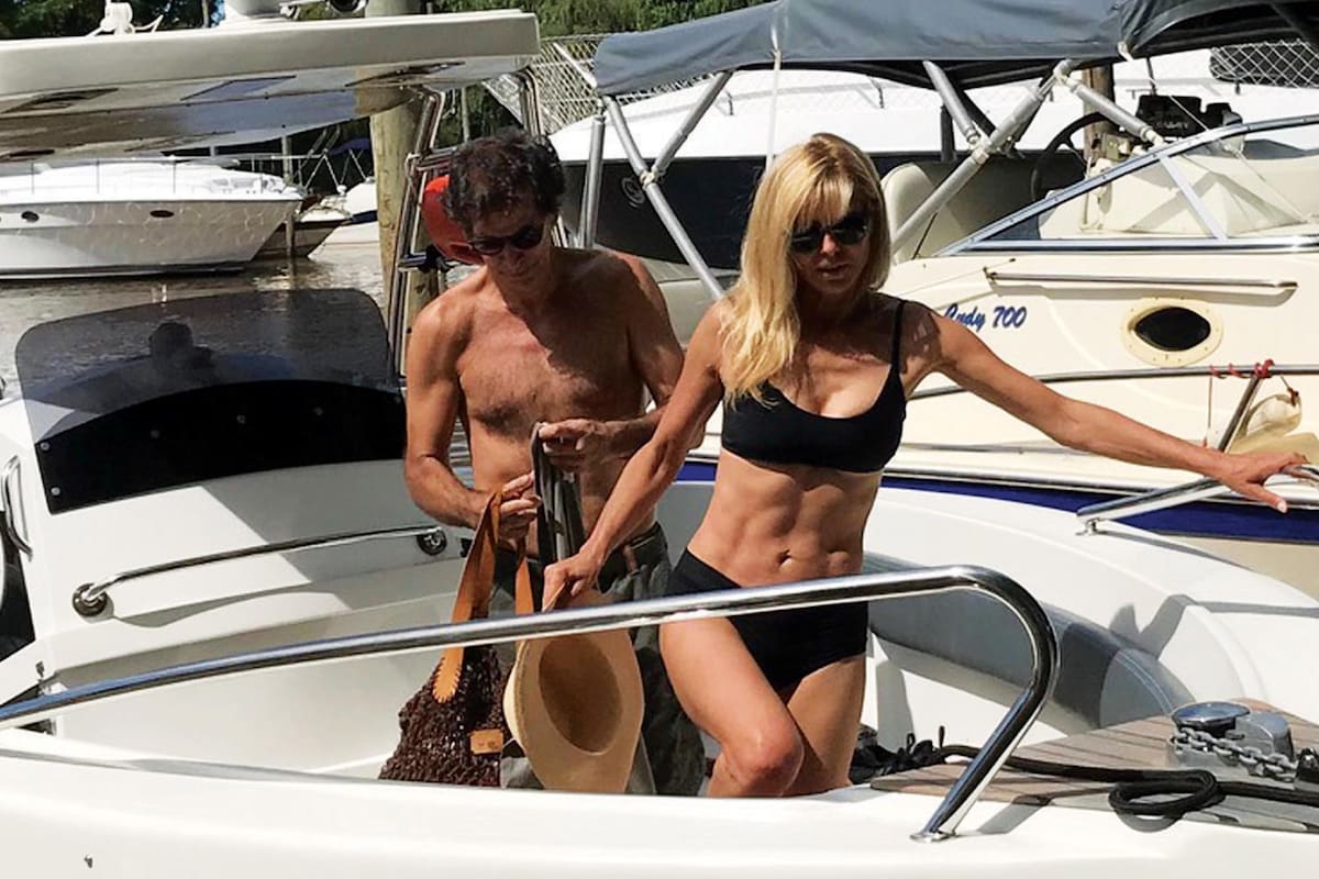 Juntos desde hace cuatro años, la ex modelo y empresaria y su pareja hicieron una travesía por el Paraná.