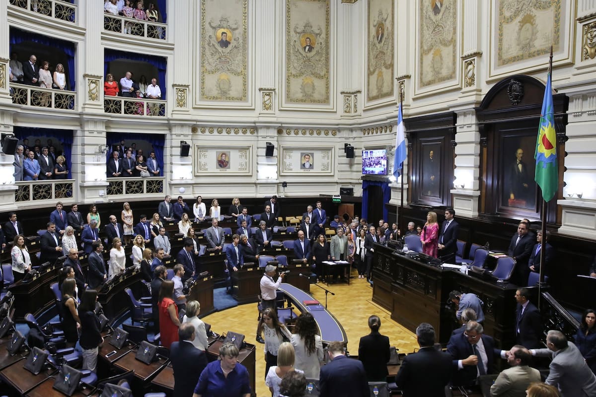 Jura de los nuevos diputados en la Legislatura de la Provincia de Buenos Aires