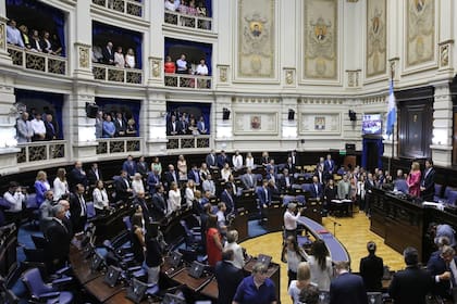 la Cámara de Diputados de la provincia de Buenos Aires estuvo en el centro de la escena por la re reelección de los intendentes
