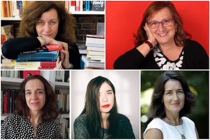 Jurado del Lumen de Novela: Lola Larumbe, Clara Obligado, María Fasce, Luna Miguel y Ángeles González-Sinde