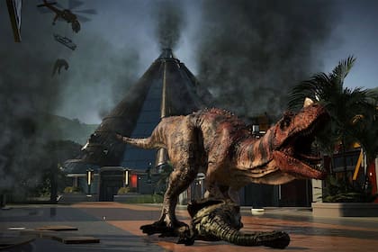 Jurassic World Evolution está disponible para Windows 10, PlayStation 4, Xbox One y Nintendo Switch
