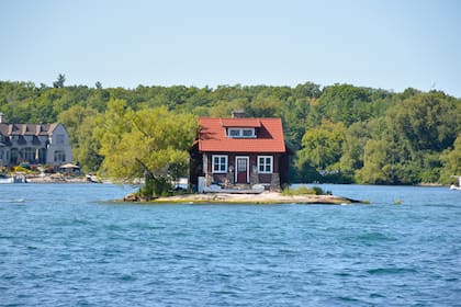 Just Room Enough Island, la isla habitada más pequeña del mundo se encuentra en Nueva York