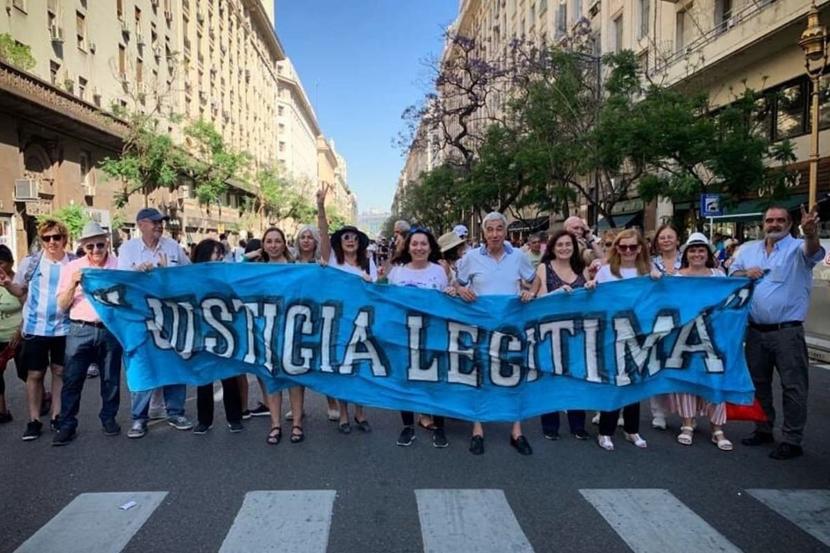 Justicia Legítima en la marcha del 24 de marzo de 2017