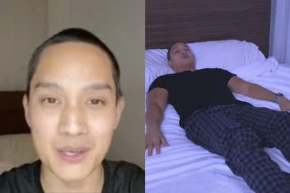 Justin Agustin es entrenador personal e influencer en TikTok y reveló un método para conciliar el sueño rápidamente