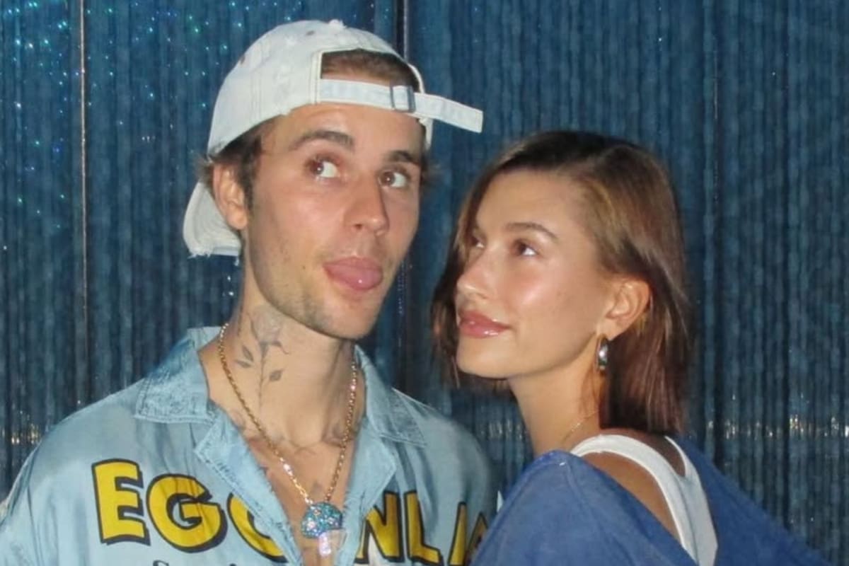 Justin Bieber fue repudiado en las redes por una publicación que hizo sobre su esposa Hailey Bieber; tras las repercusiones, eliminó el mensaje (Foto: Instagram @haileybieber)