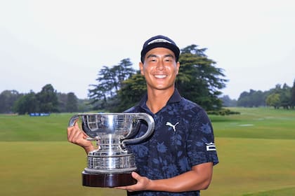 Justin Suh, campeón del VISA Argentina Open, en San Isidro