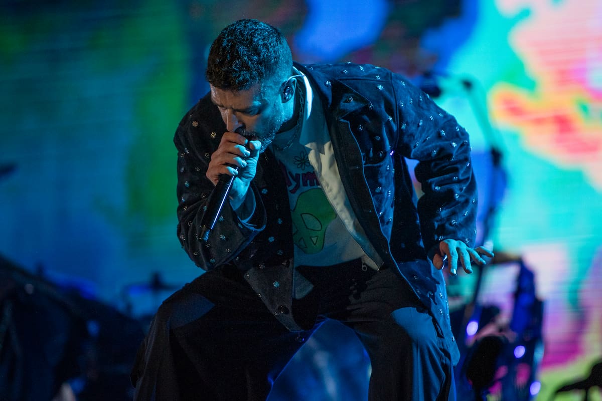 Justin Timberlake, en el Lollapalooza Argentina 2025