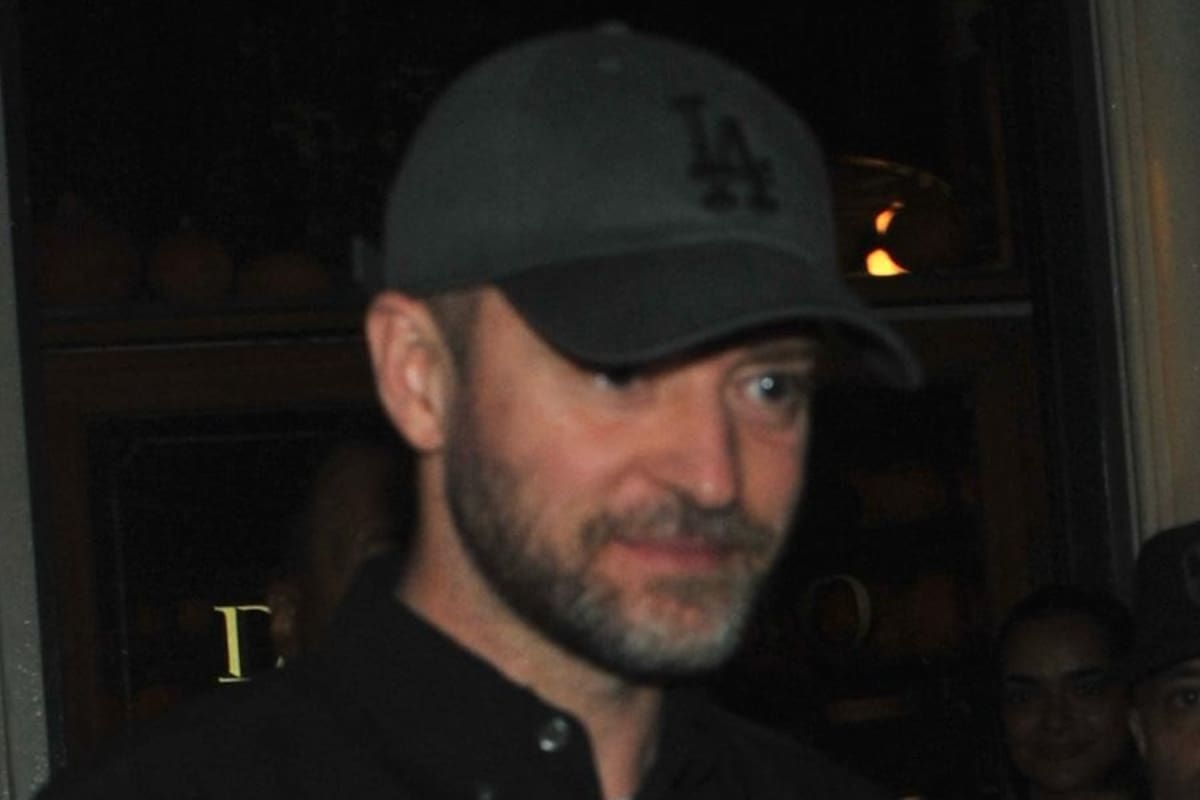 Justin Timberlake en Palermo: el cantante salió a cenar con su comitiva